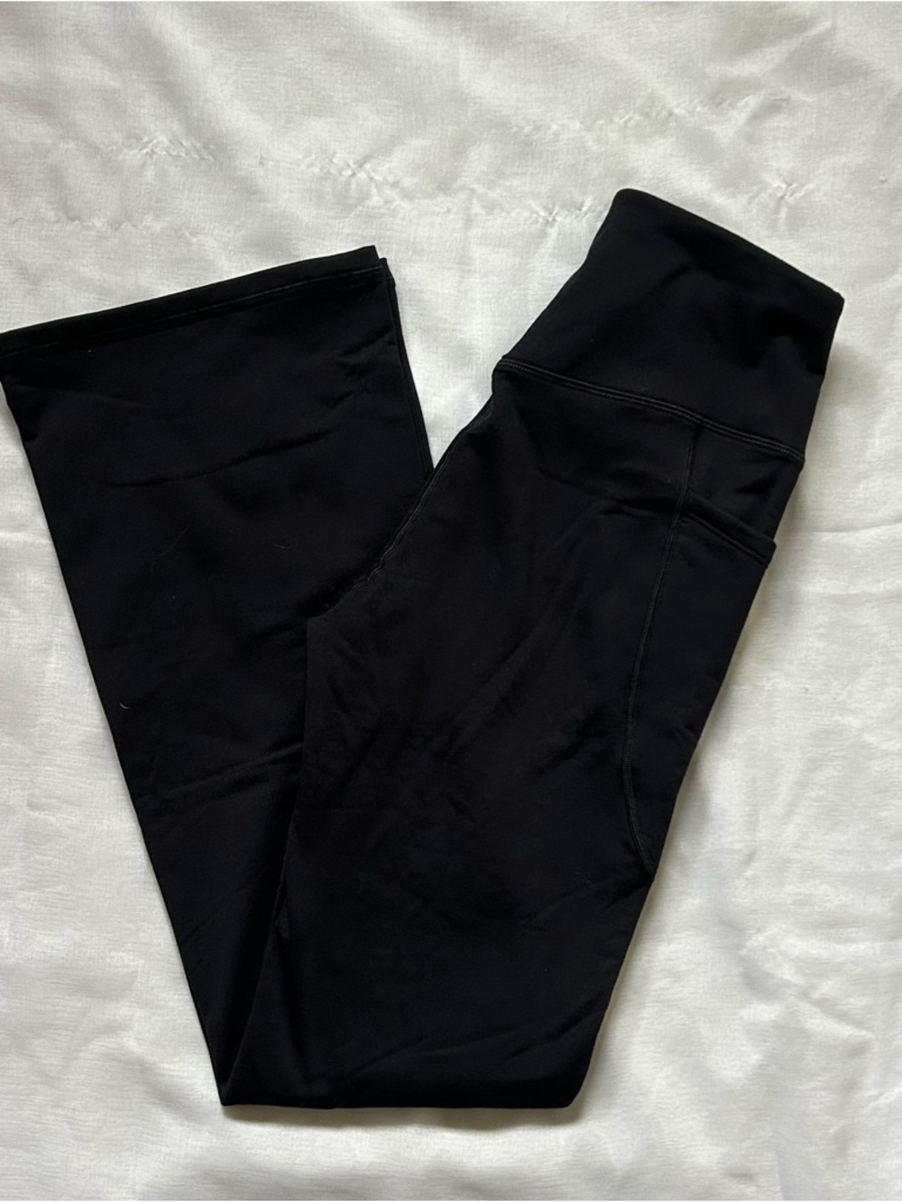 Black High-Waist Yoga Pants